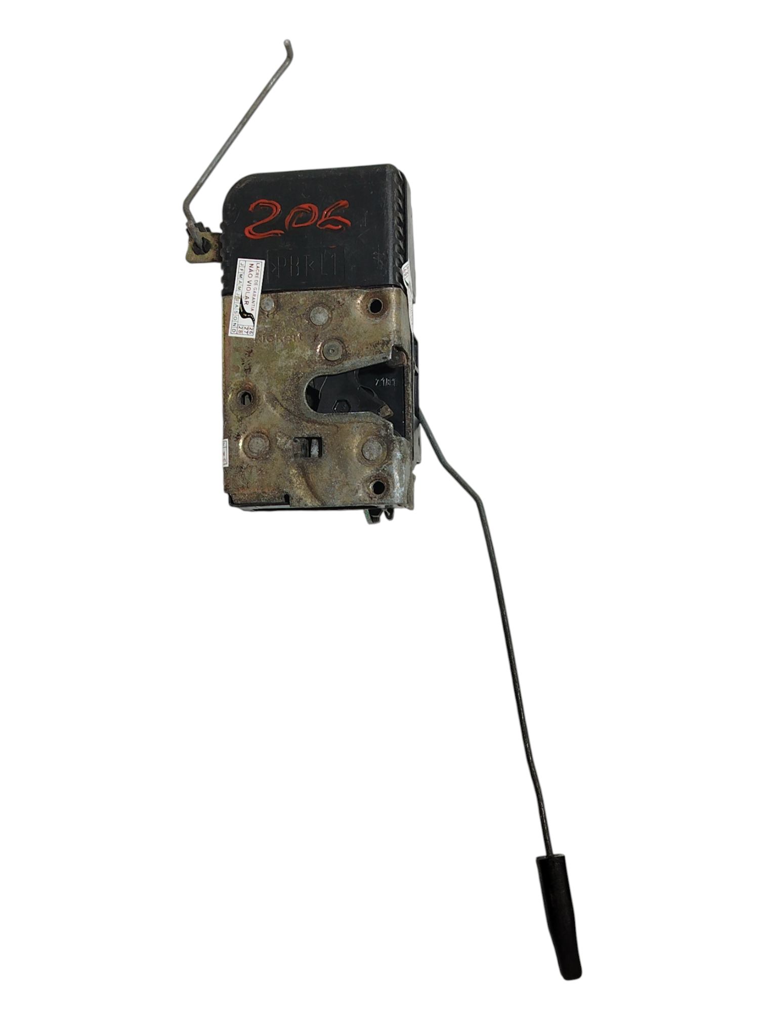 Fechadura Porta Dianteira Esquerda Peugeot 206 2001 2