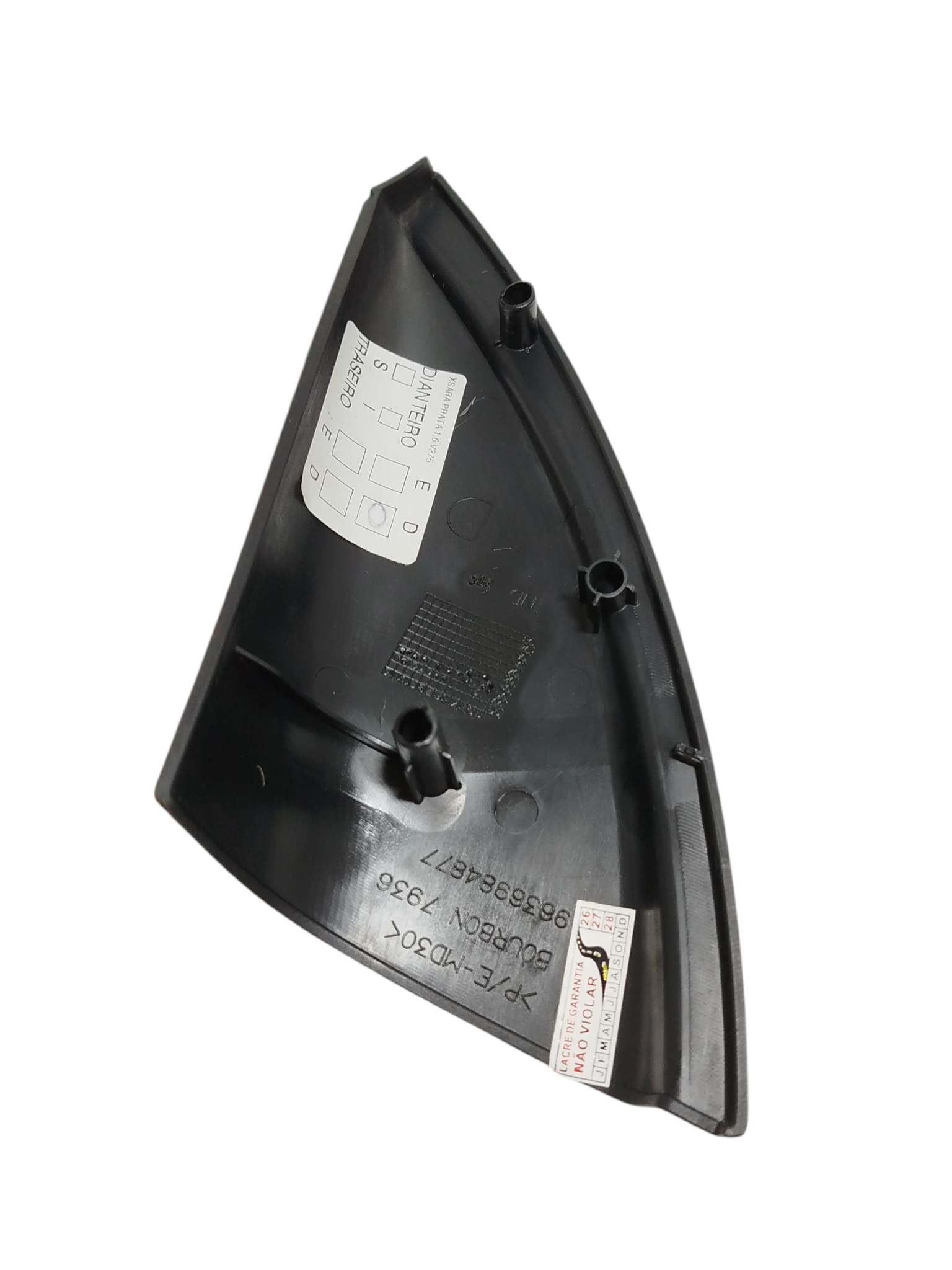 Acabamento Interno Retrovisor Diant Direito Xsara 2002 6