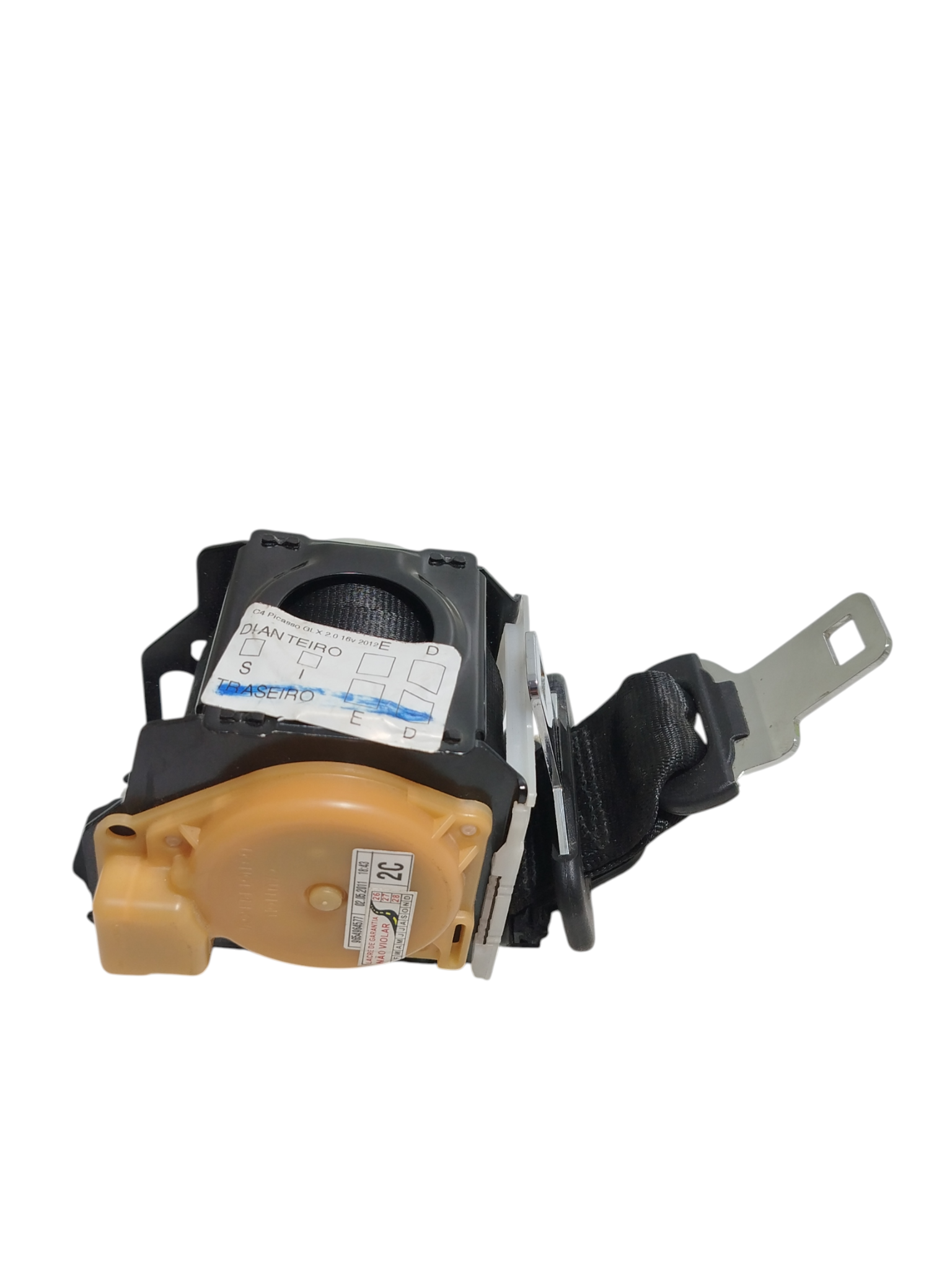 Cinto Traseiro Direito C4 Picasso GLX 2.0 2012 6