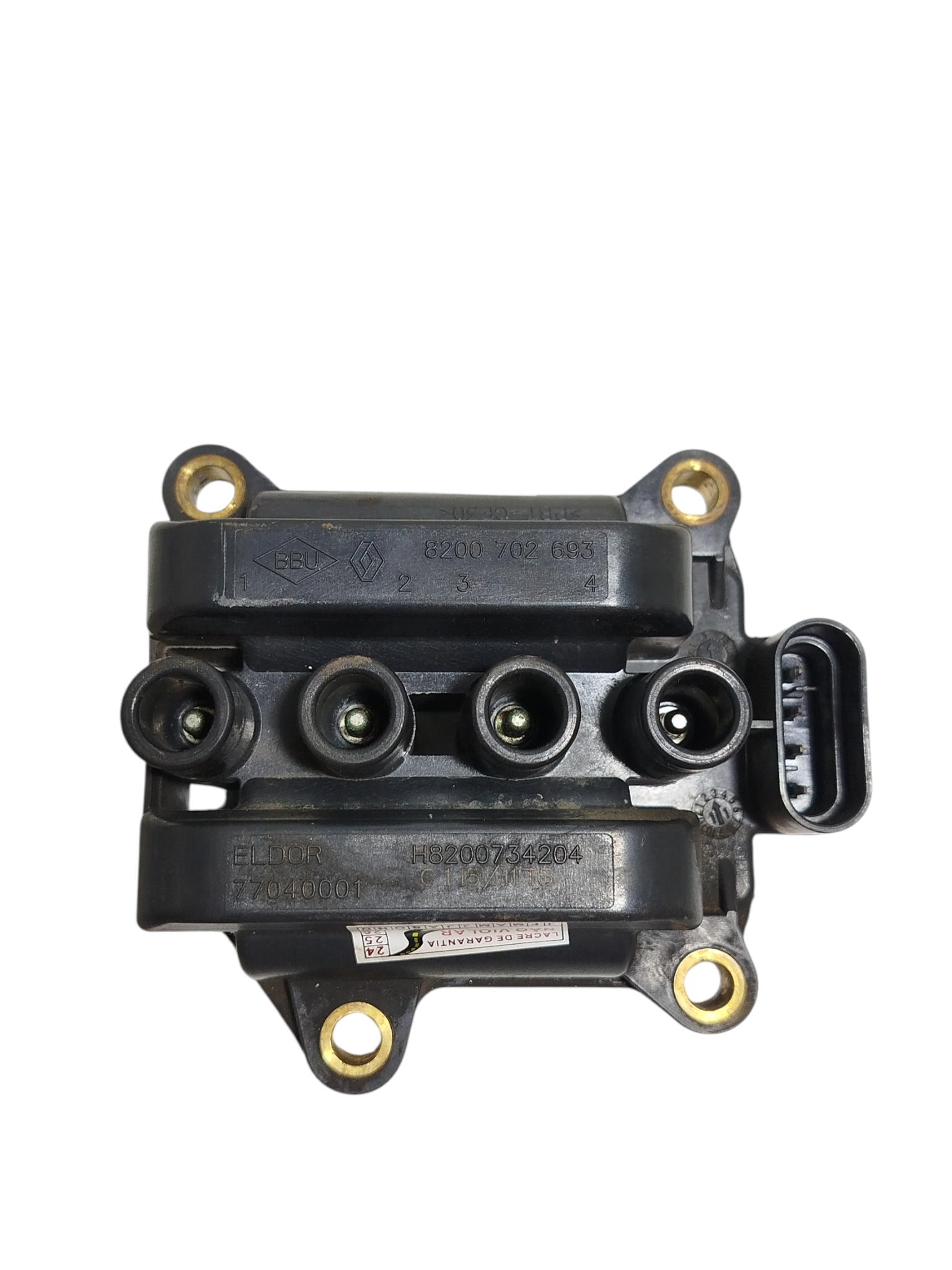 Bobina Ignição  Renault Clio Sandero 1.0 16 2012 8200702693 8