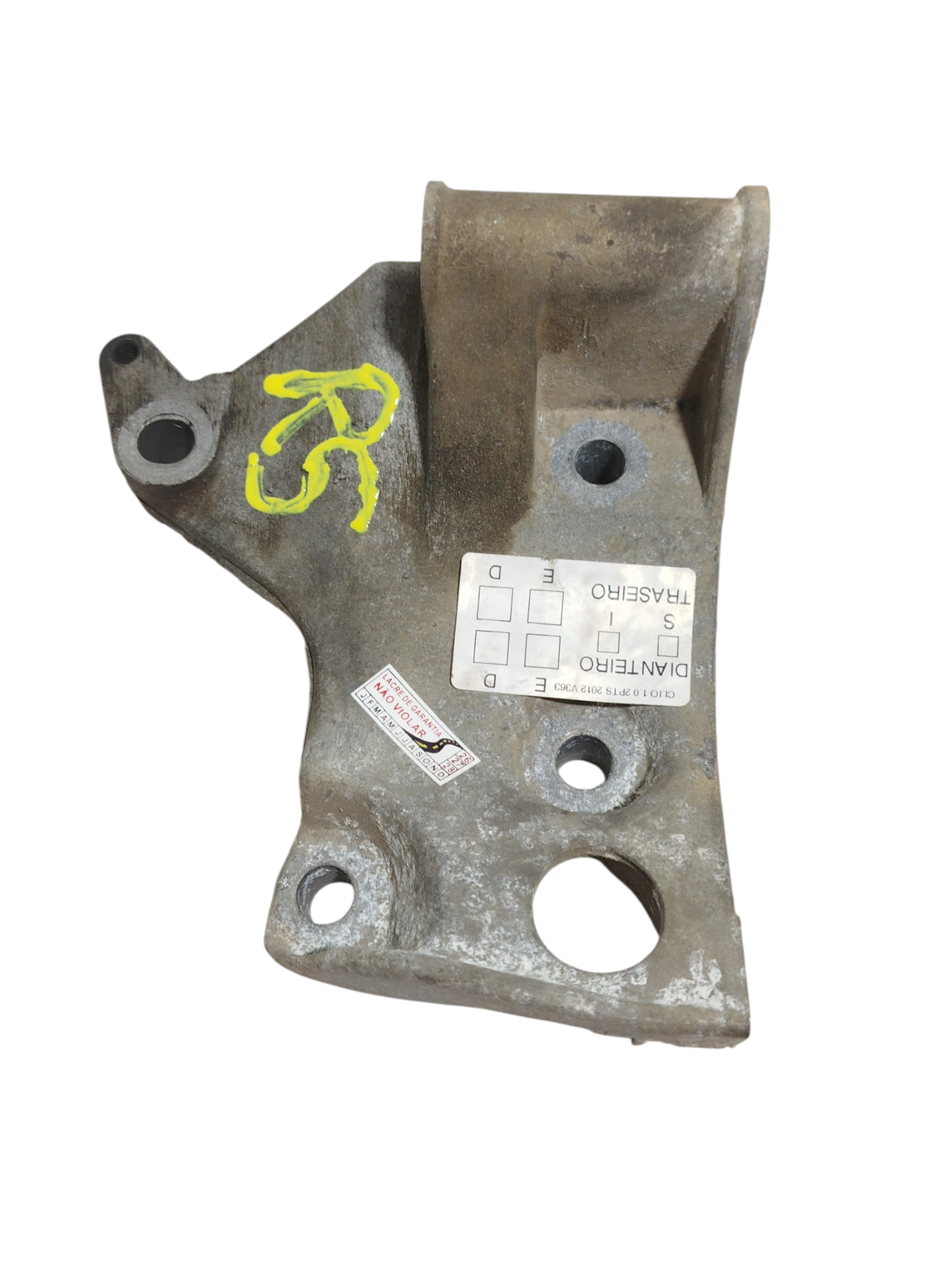 Suporte Alternador  Renault Logan Clio 1.0 16v 2012 820071962 6