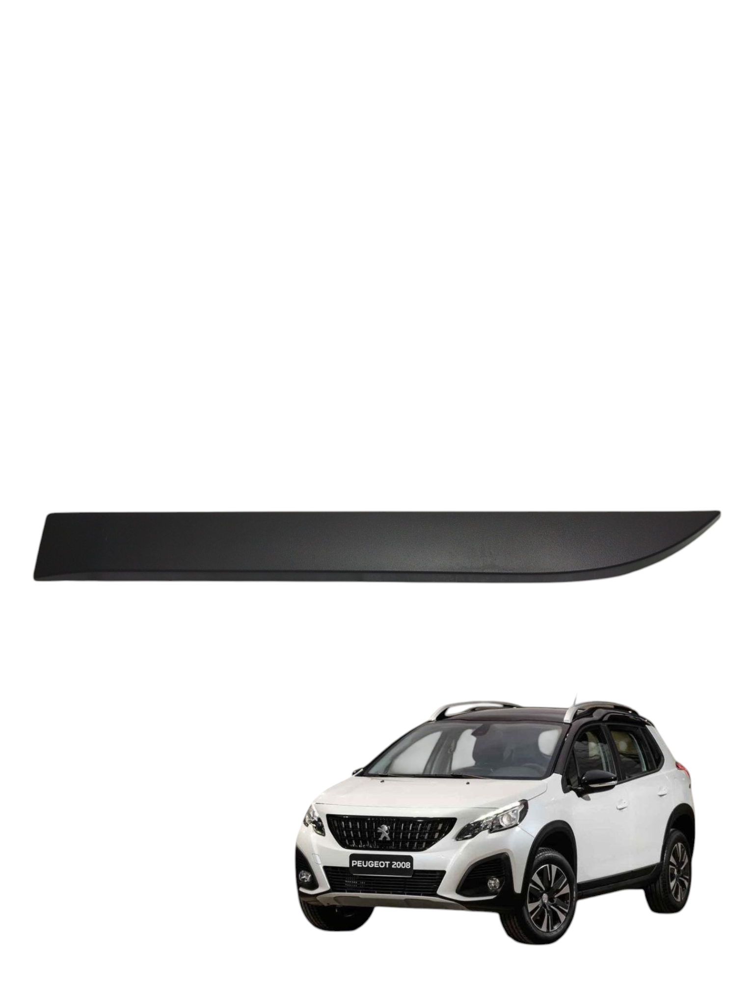 Friso Porta Traseira Esquerda Peugeot 2008 9807939077 Preto 2